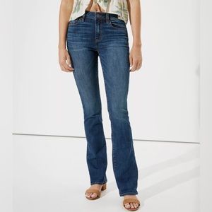 American Eagle High Rise Skinny Kick Jeans-Size 27
